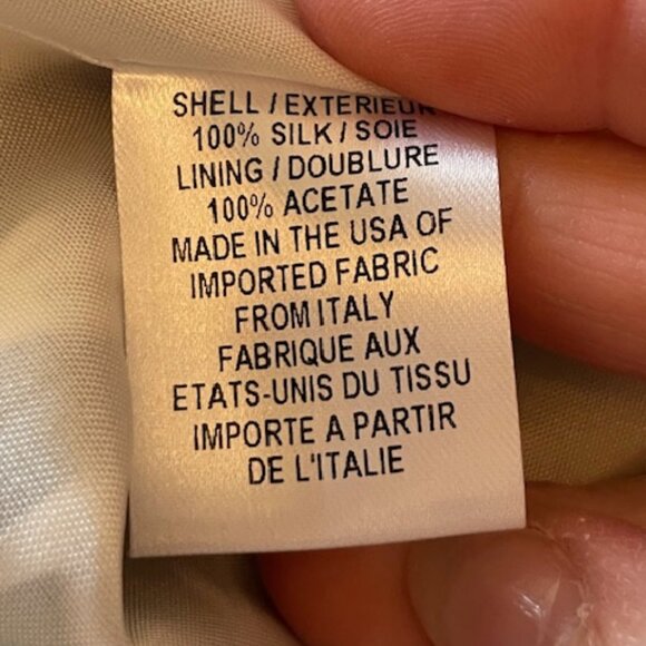 Milly 100% Silk Black White Medallion Scarf Print Halter Top Gold Chain Accent 2 - Picture 5 of 7